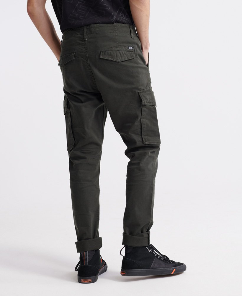 Mens - Slim Cargo Pants in Rosin | Superdry UK