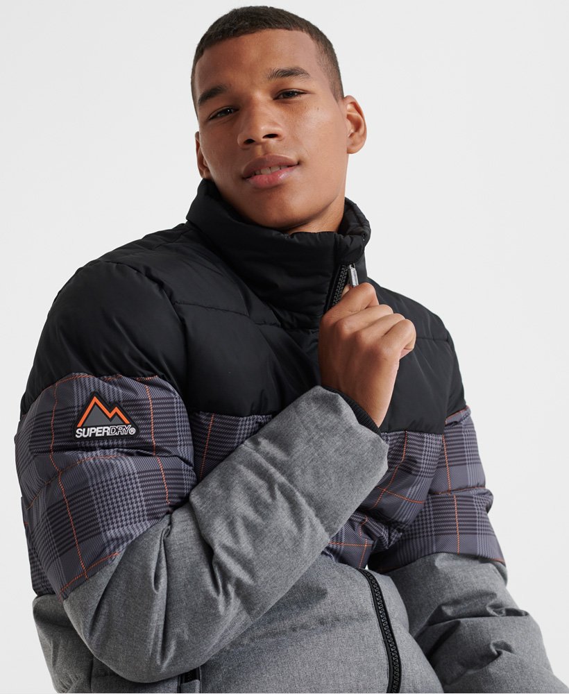 Superdry Mens Track Sports Puffer Jacket