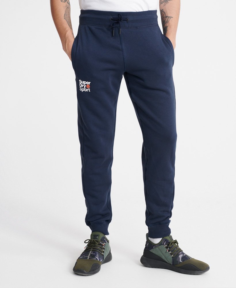 Mens - Core Sport Joggers in Dress Blue | Superdry