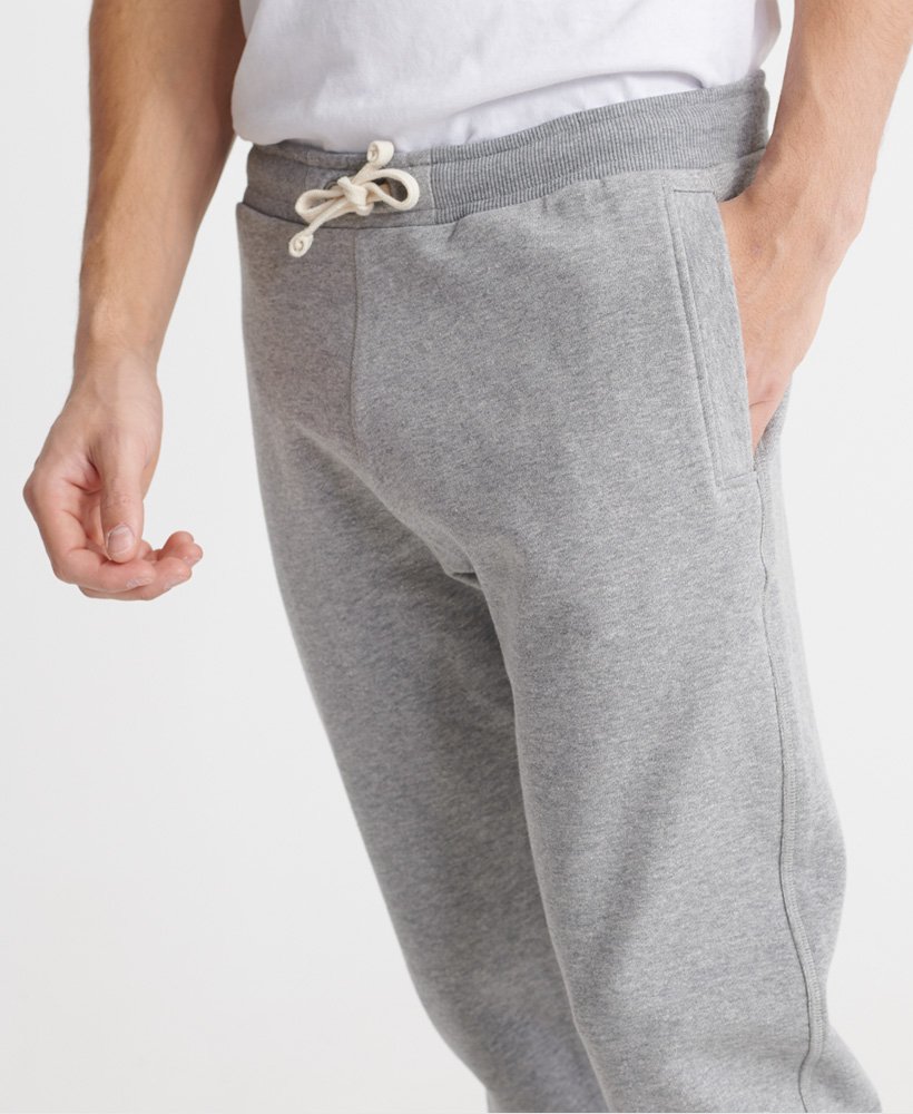 Mens - Organic Cotton Standard Label Loopback Joggers in Blue Stone ...