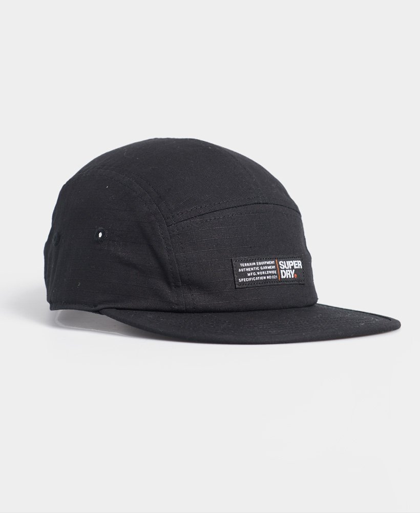 superdry 5 panel cap