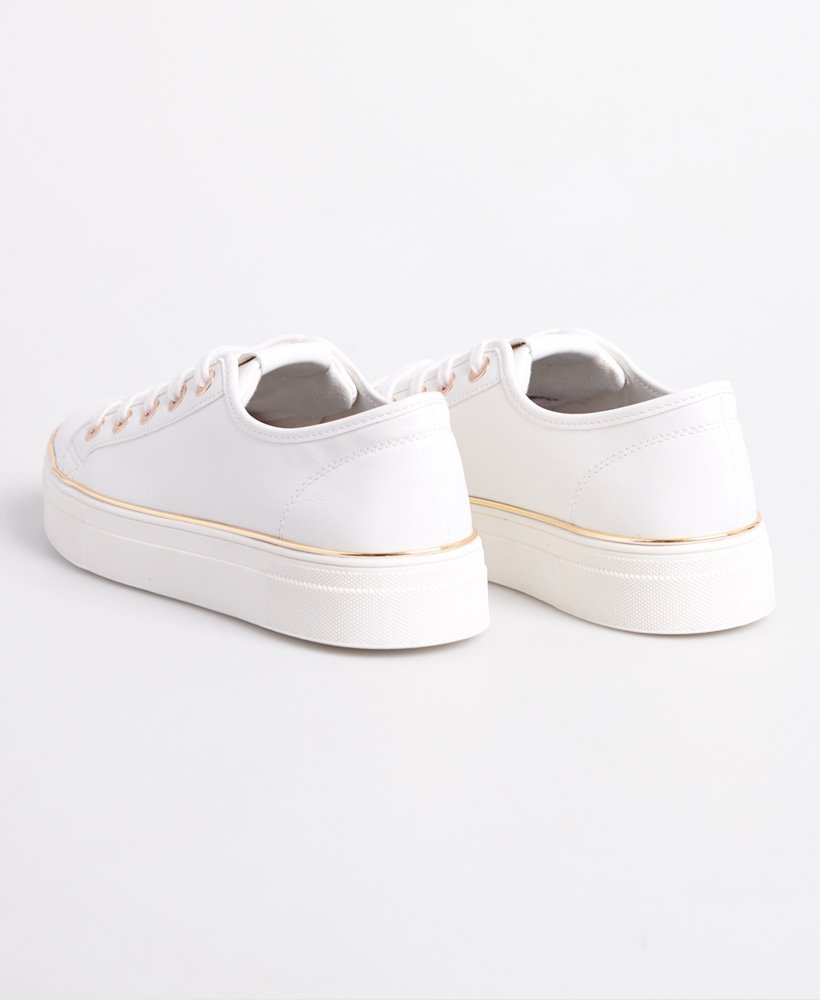 superdry flatform trainers