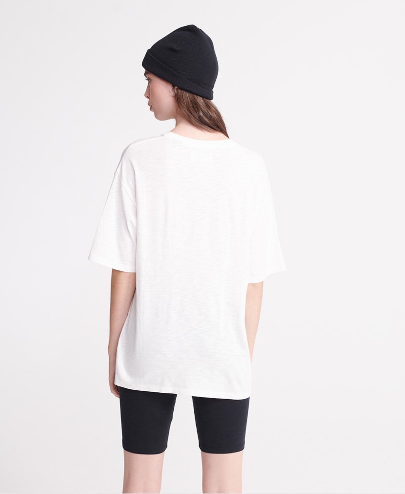 Womens - Ellison Graphic T-Shirt in Chalk White | Superdry UK