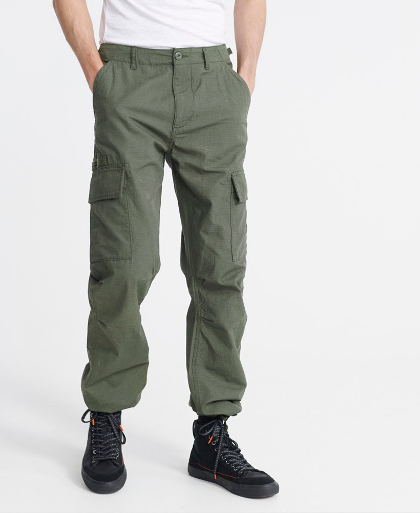 mens superdry cargo trousers