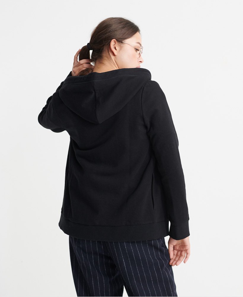 orange label elite loopback zip hoodie