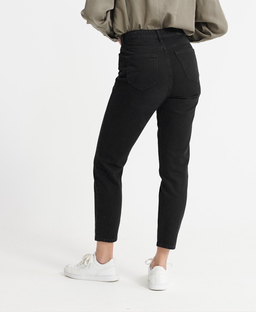 Womens - Ruby Slim Jeans in Black | Superdry UK