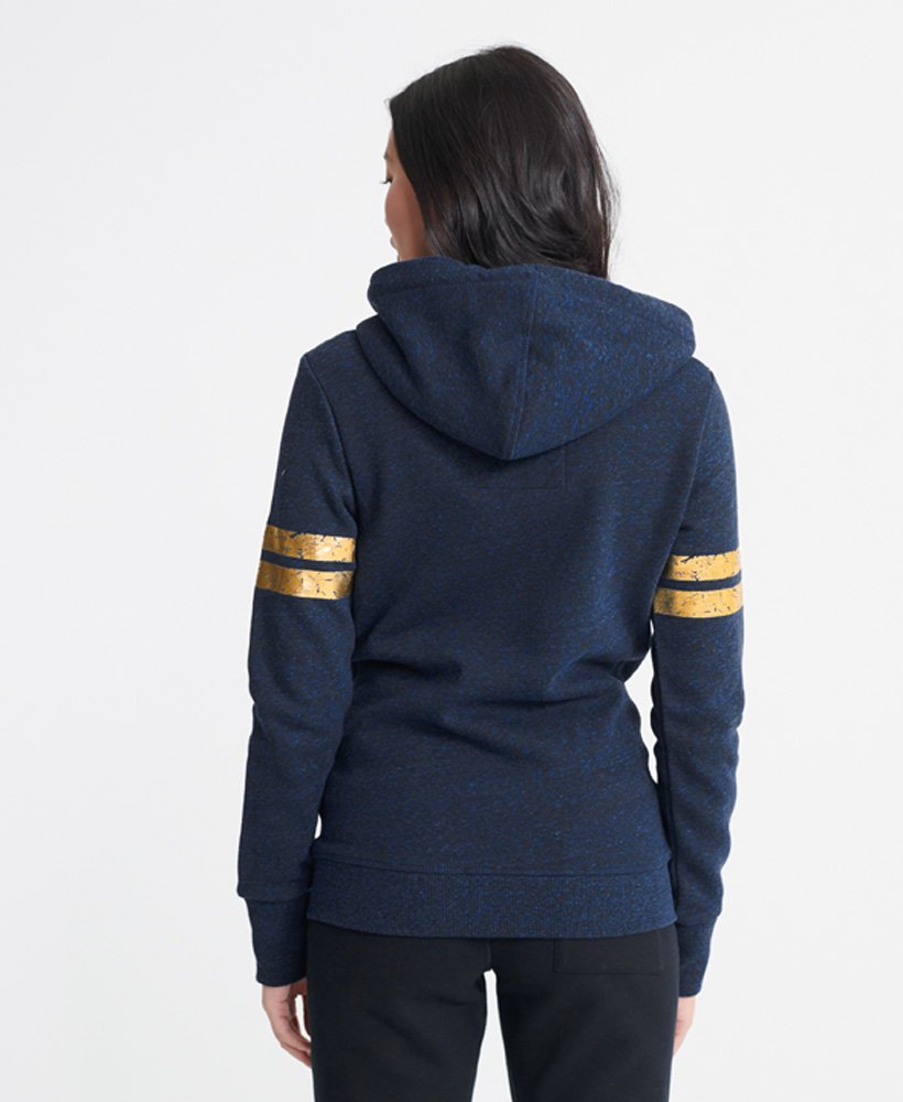 Superdry Women's Track & Field Zip Hoodie - Eclipse Navy - Red Rae Town &  Country