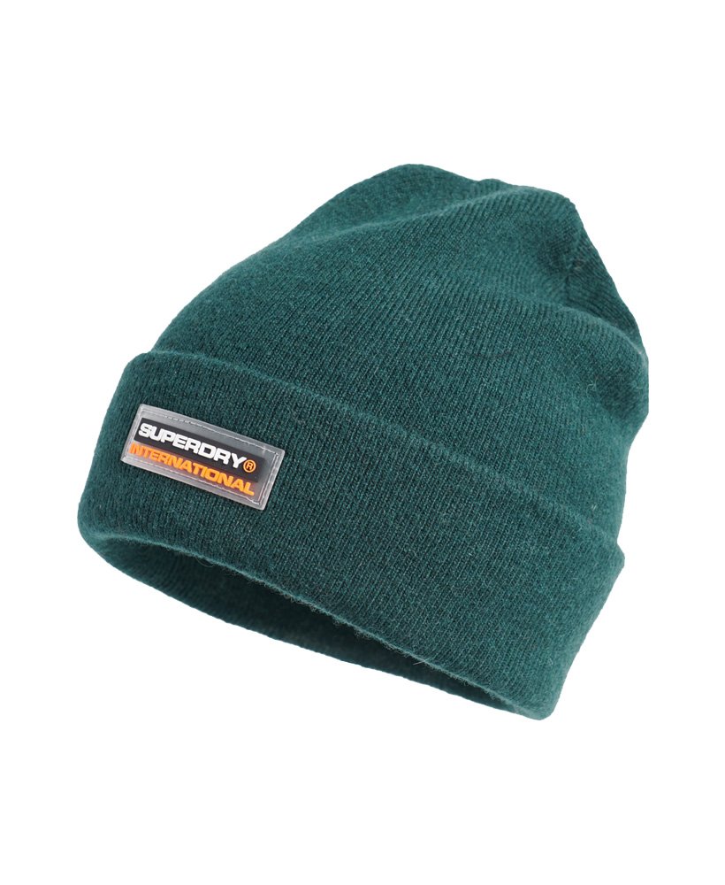 Mens International Beanie in International Pine Superdry