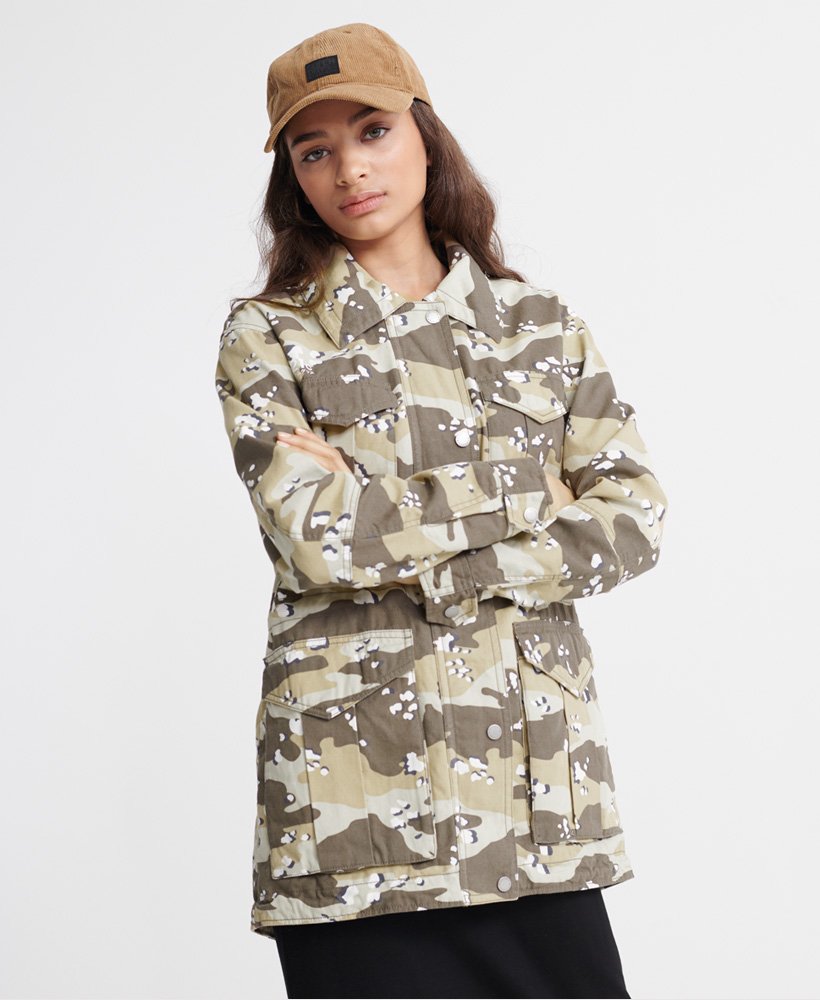 Superdry All Over Print Desert Rookie Jacket - Women's Jackets and Coats