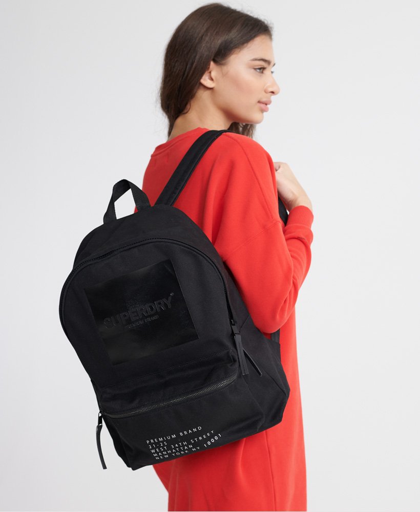 Womens - Portland Backpack in Black | Superdry