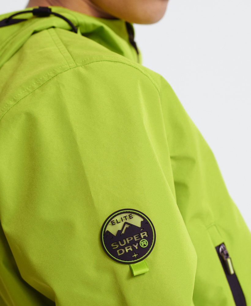 superdry lime green jacket