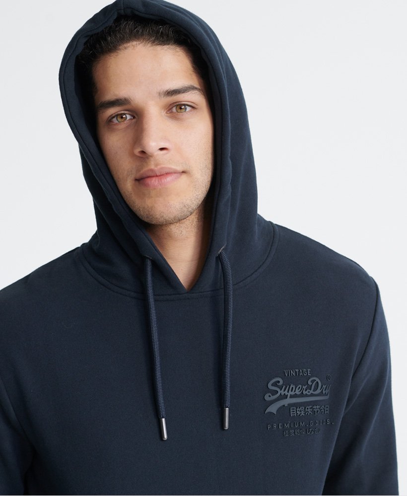 Superdry Tonal Vintage Logo Hoodie - Men's Products