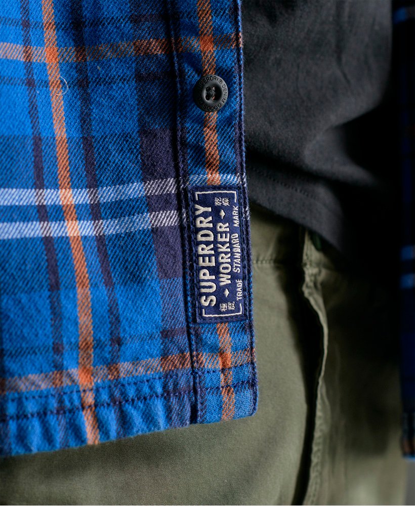 Superdry Denim Limited Edition Dry Japanese Trucker Jas in het Blauw Dames Kleding voor voor Tops voor Overhemden 