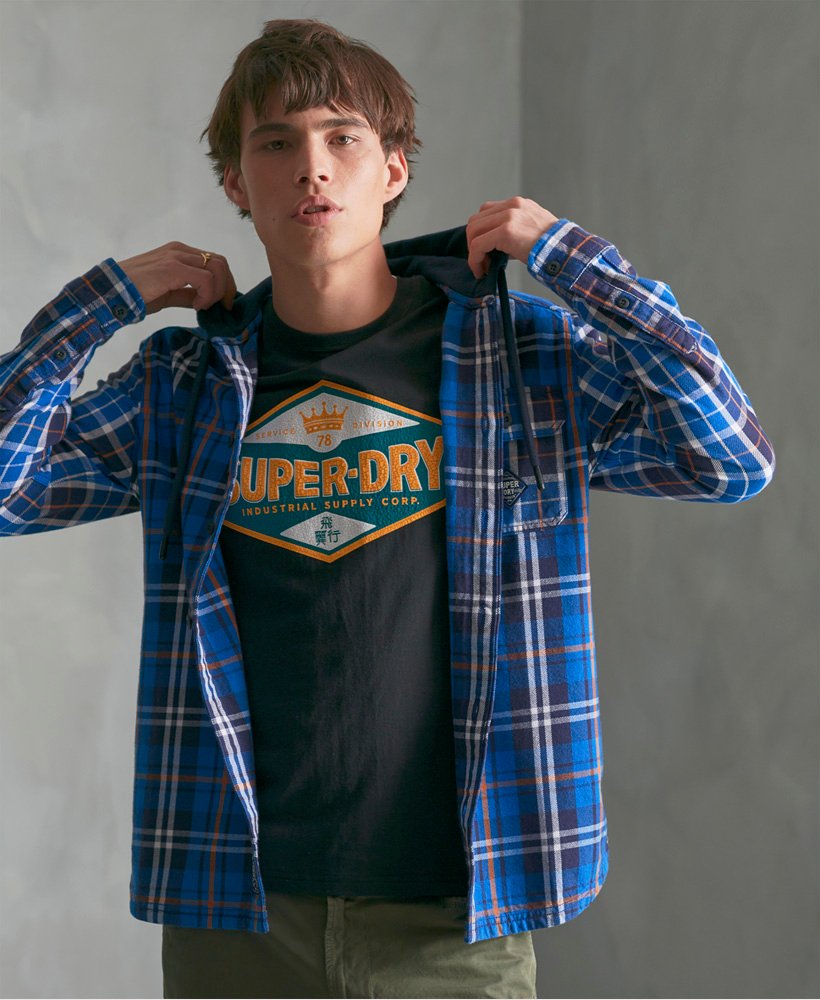 superdry shirt with hood