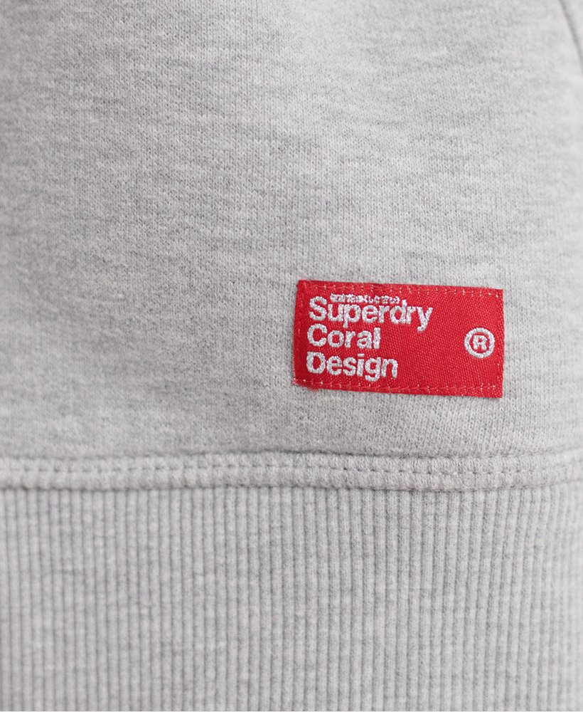 Superdry Womens Sdqb Overlap Zip Hoodie