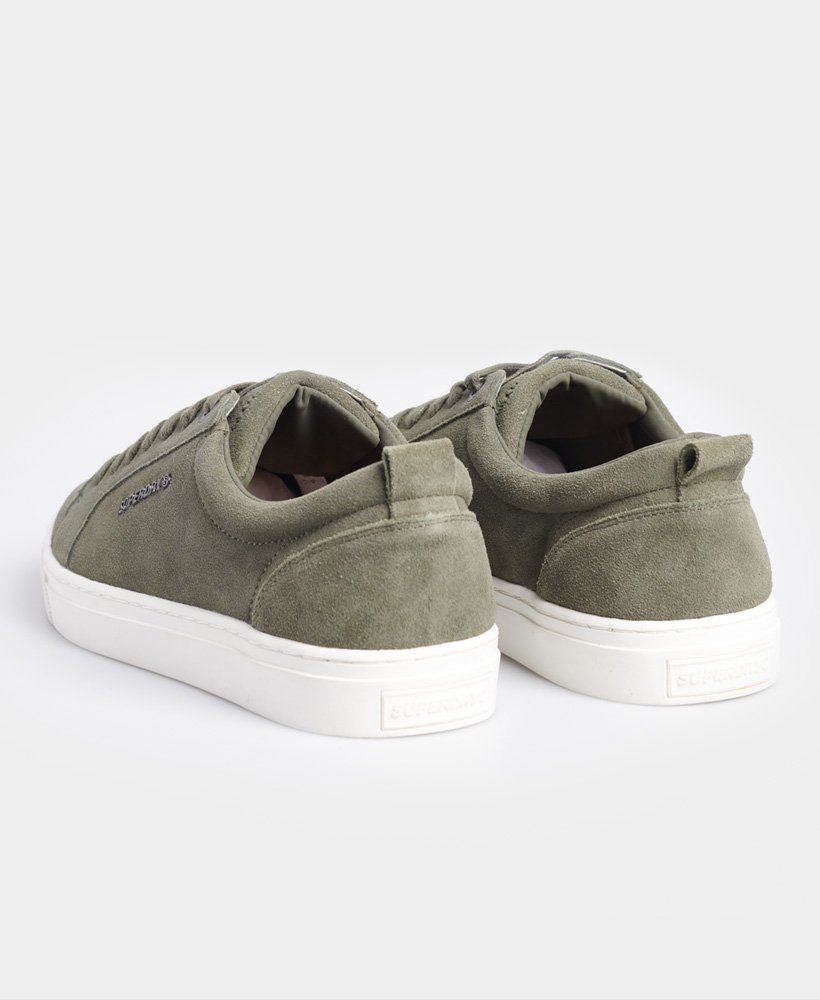 khaki trainers