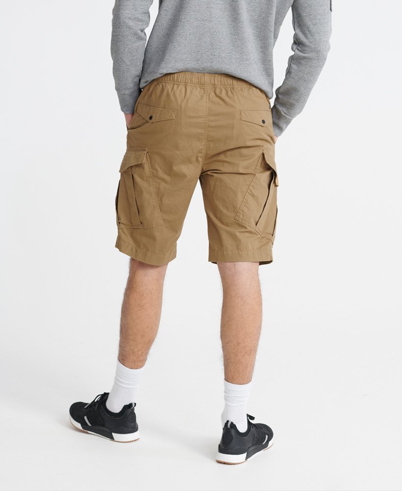 Mens - Worldwide Cargo Shorts in Cotswold Gold | Superdry