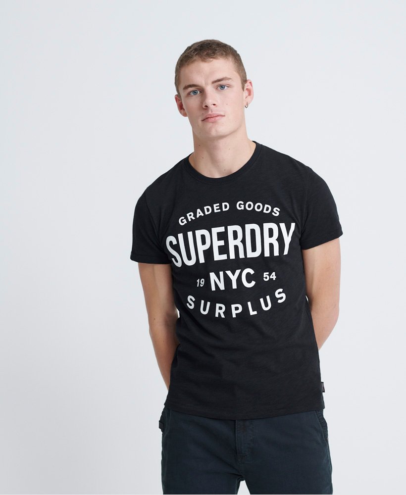 Superdry Mens Surplus Goods Classic Graphic T-Shirt