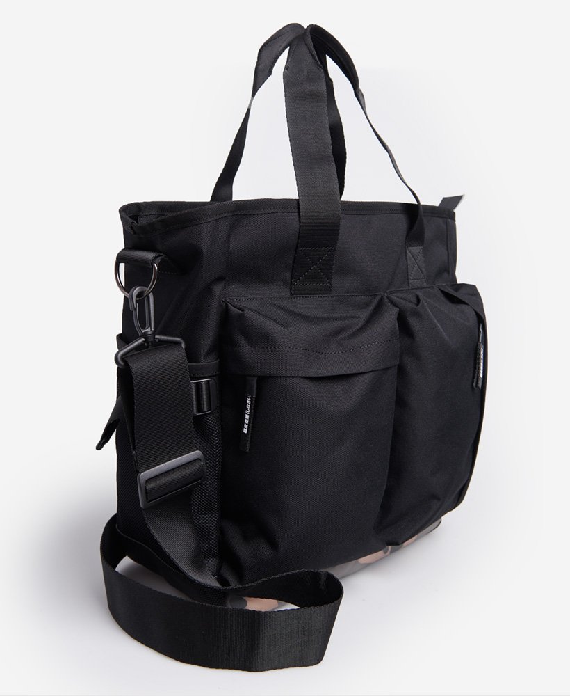 Men’s - Commuter Tote Bag in Black | Superdry