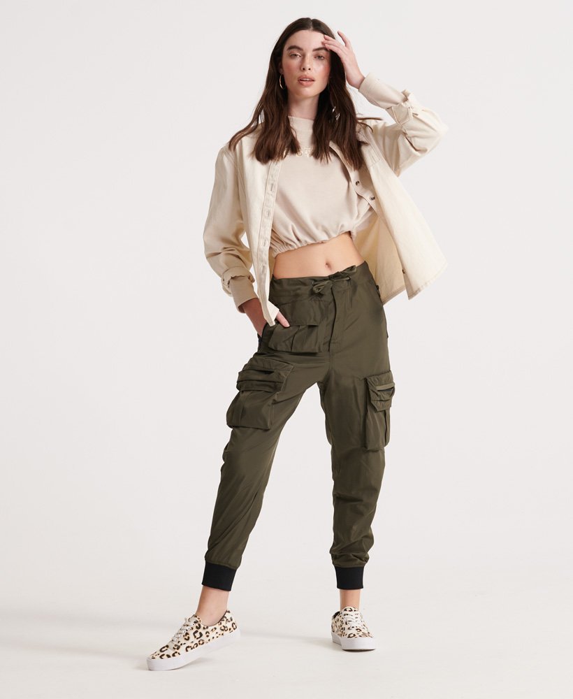 Womens - Namid Cargo Pants in Bungee Cord | Superdry UK
