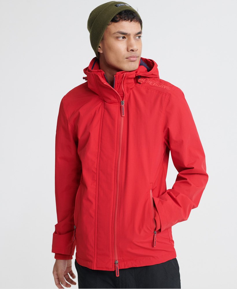 superdry windcheater red