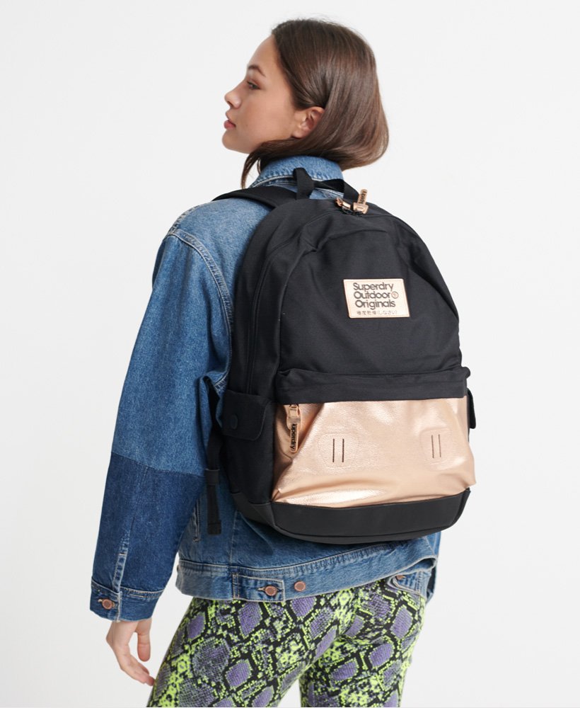 Womens - Colour Change Montana Rucksack in Black | Superdry