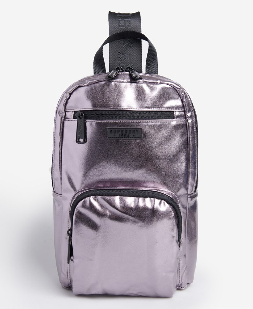 Womens Sling Backpack in Pewter Superdry