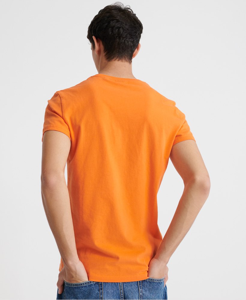 Mens - Osaka T-Shirt in Denver Orange | Superdry