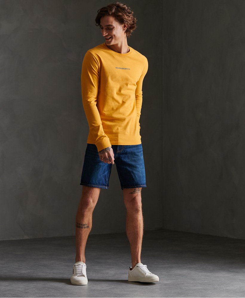 Superdry Japan Code T skjorte med lange ermer Herre T skjorter Superdry Japan Code T skjorte med lange ermer Herre T skjorter