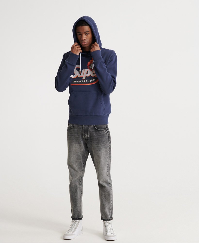 Superdry Shapers N Makers huvtröja med borstat foder Superdry Shapers N Makers huvtröja med borstat foder