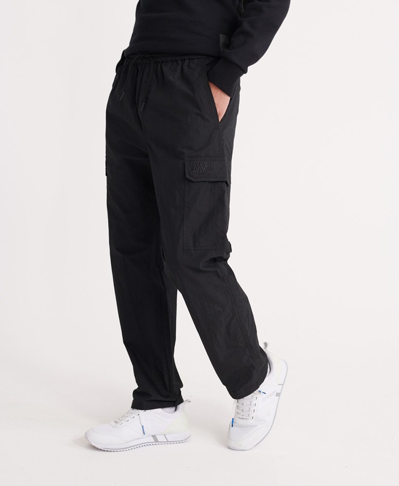 Mens - Nyco Cargo Pants in Black | Superdry