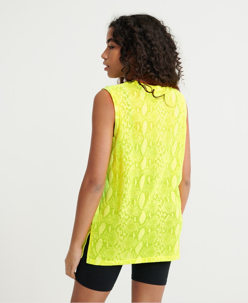 Neon yellow sale vest top