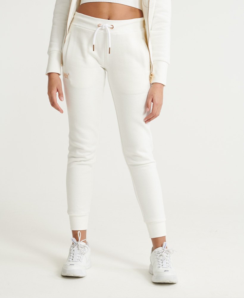 superdry orange label joggers women's