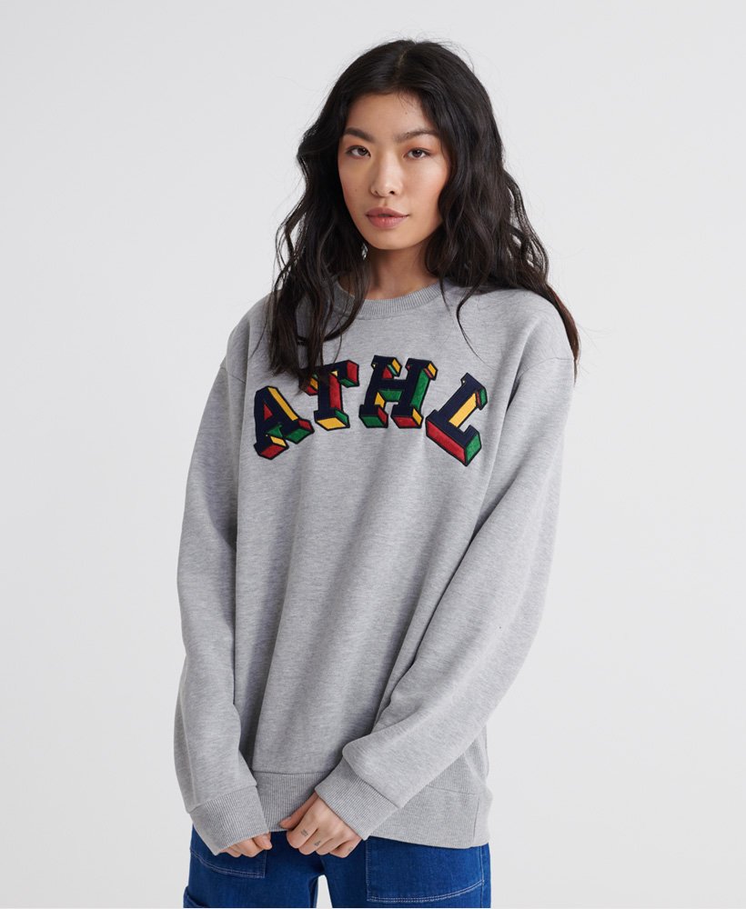 superdry sweatshirt grey