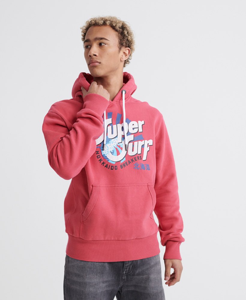 Superdry Shapers N Makers huvtröja med borstat foder Superdry Shapers N Makers huvtröja med borstat foder