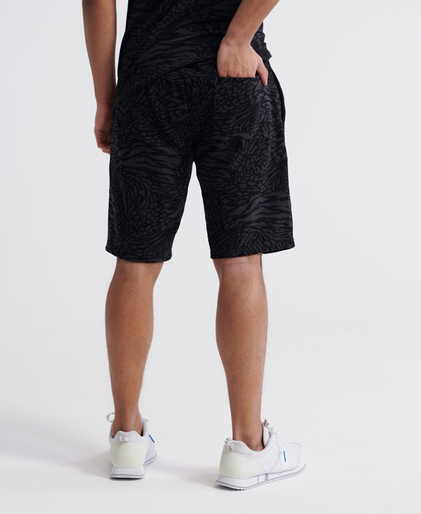 Men's Camo Air Shorts in Lead Grey Desert Superdry UK