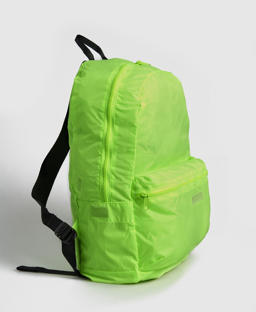 Womens Pack Away Bag in Neon Yellow Superdry