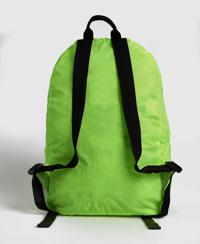 Womens Pack Away Bag in Neon Yellow Superdry