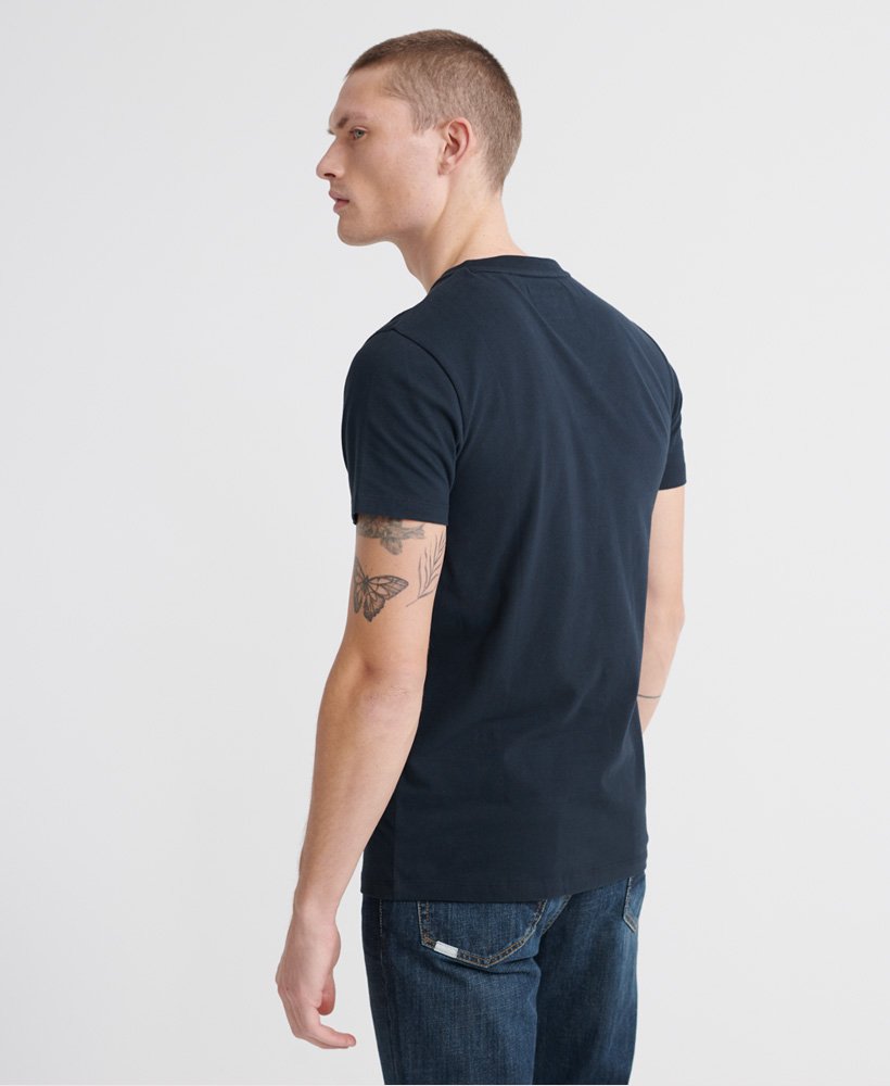 Superdry Organic Cotton Vintage Embroidery V-Neck T-Shirt