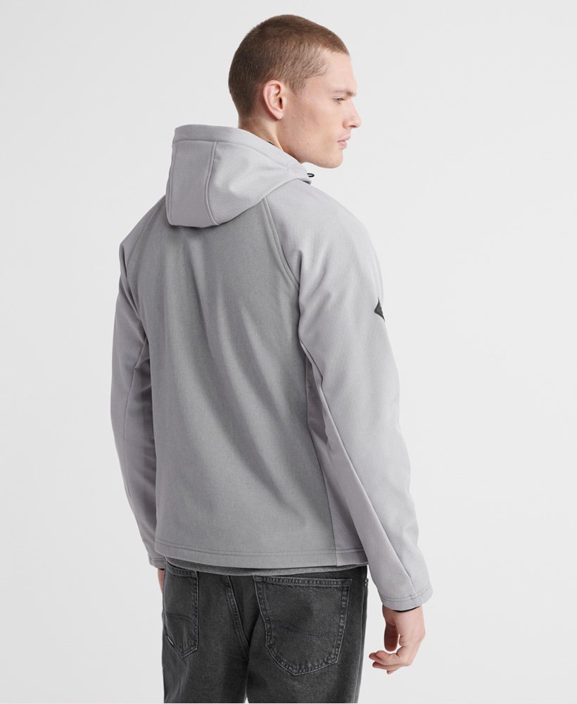 hooded softshell jacket superdry