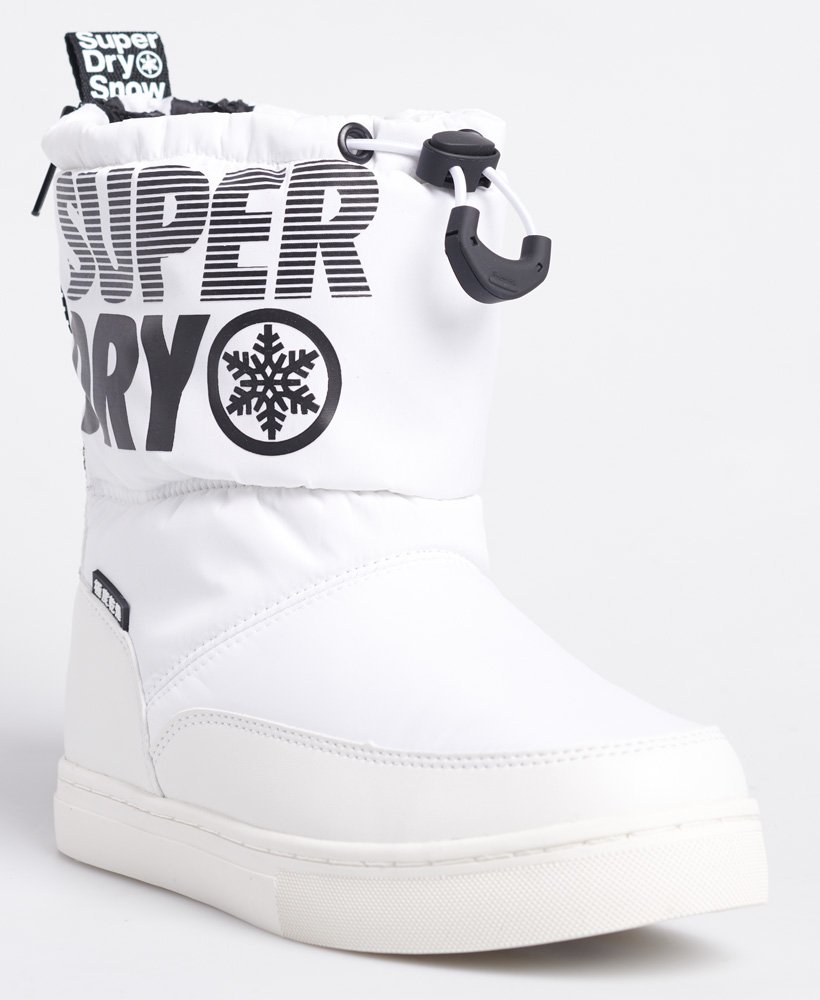 Womens - Japan Edition Snow Boots in White | Superdry