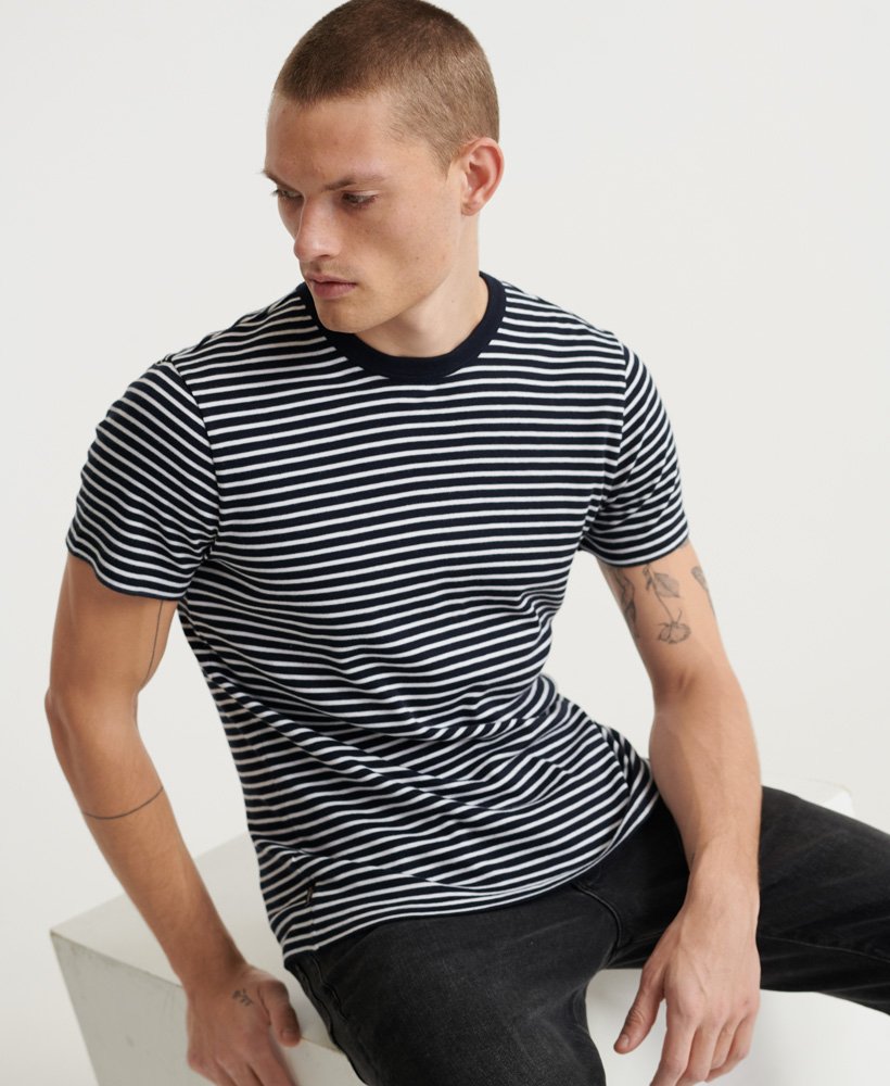 Superdry Edit T skjorte i Pima bomull Herre T skjorter Superdry Edit T skjorte i Pima bomull Herre T skjorter