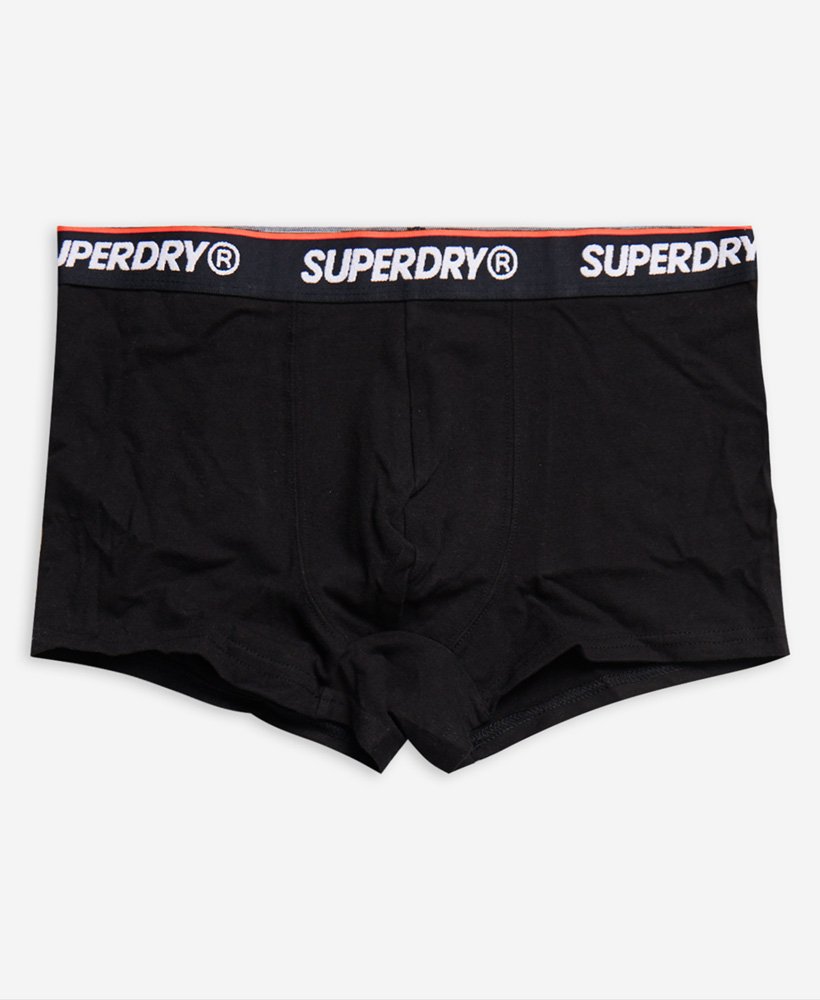 Superdry Organic Cotton Classic Trunk Triple Pack - Men's Mens Underwear