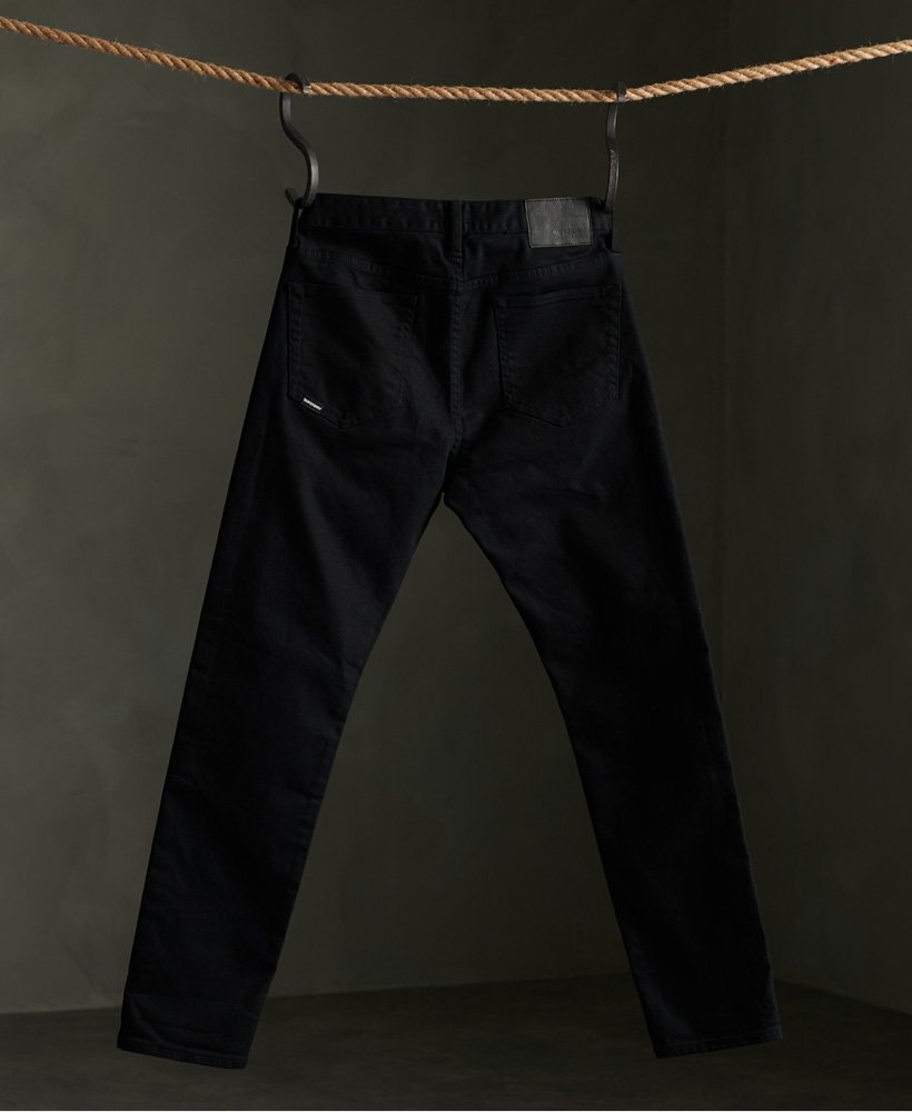 Mens - 03 Tyler Slim Jeans in Jet Black | Superdry