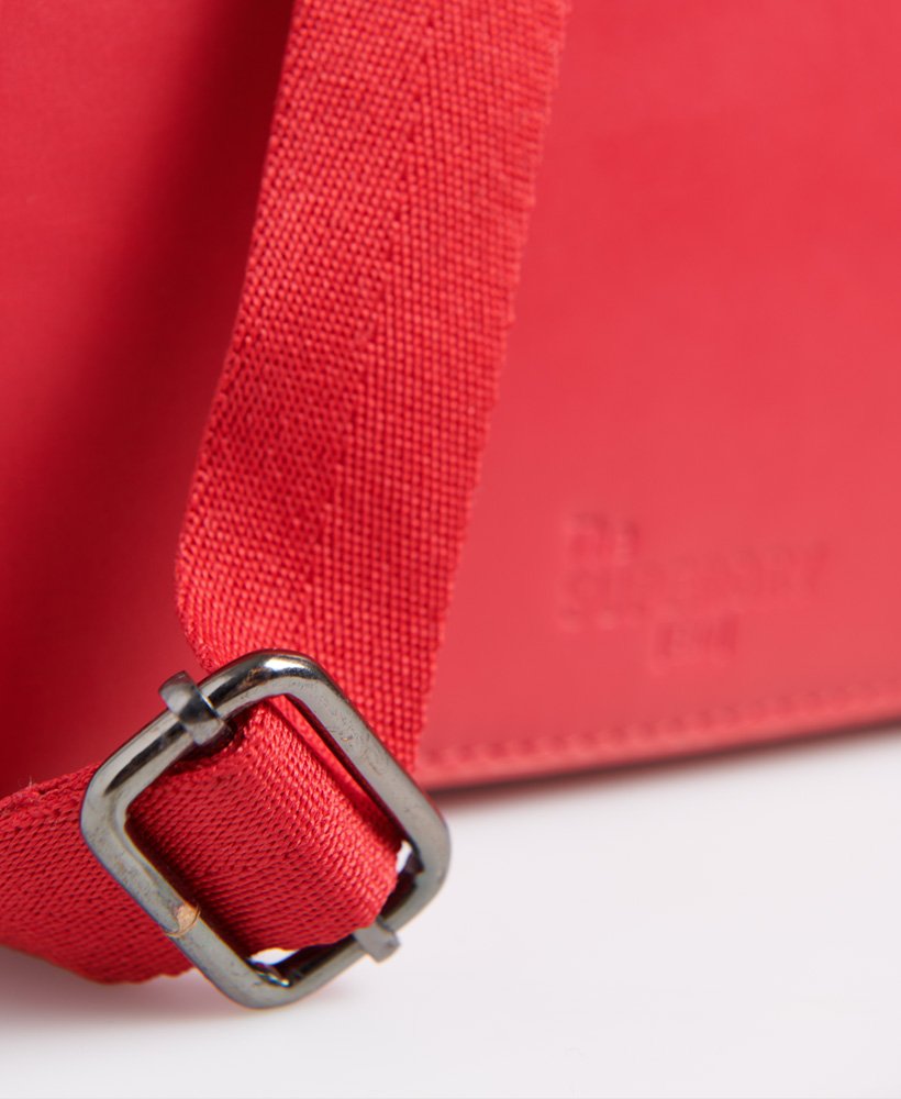 Womens Edit Crossbody bag in Red Superdry