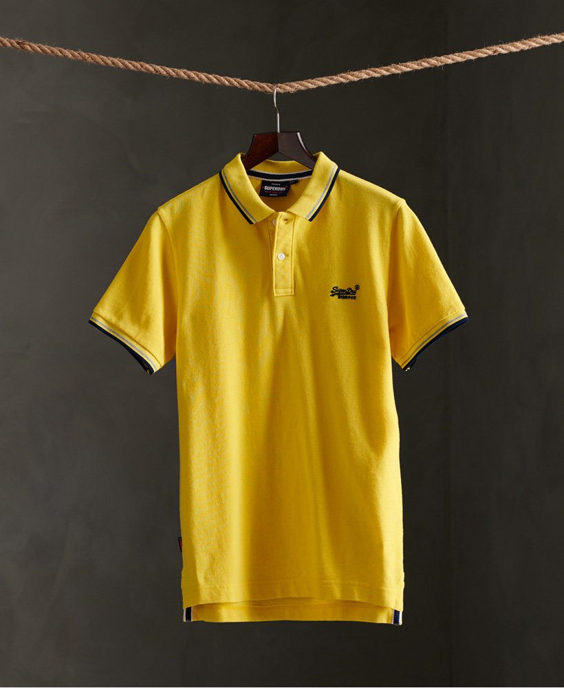 superdry classic poolside pique polo shirt