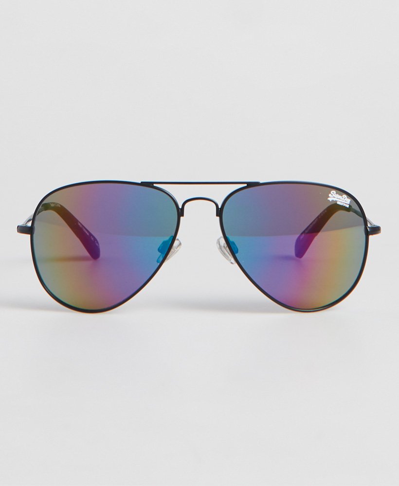 Mens - SDR Huntsman Sunglasses in Matte Black | Superdry