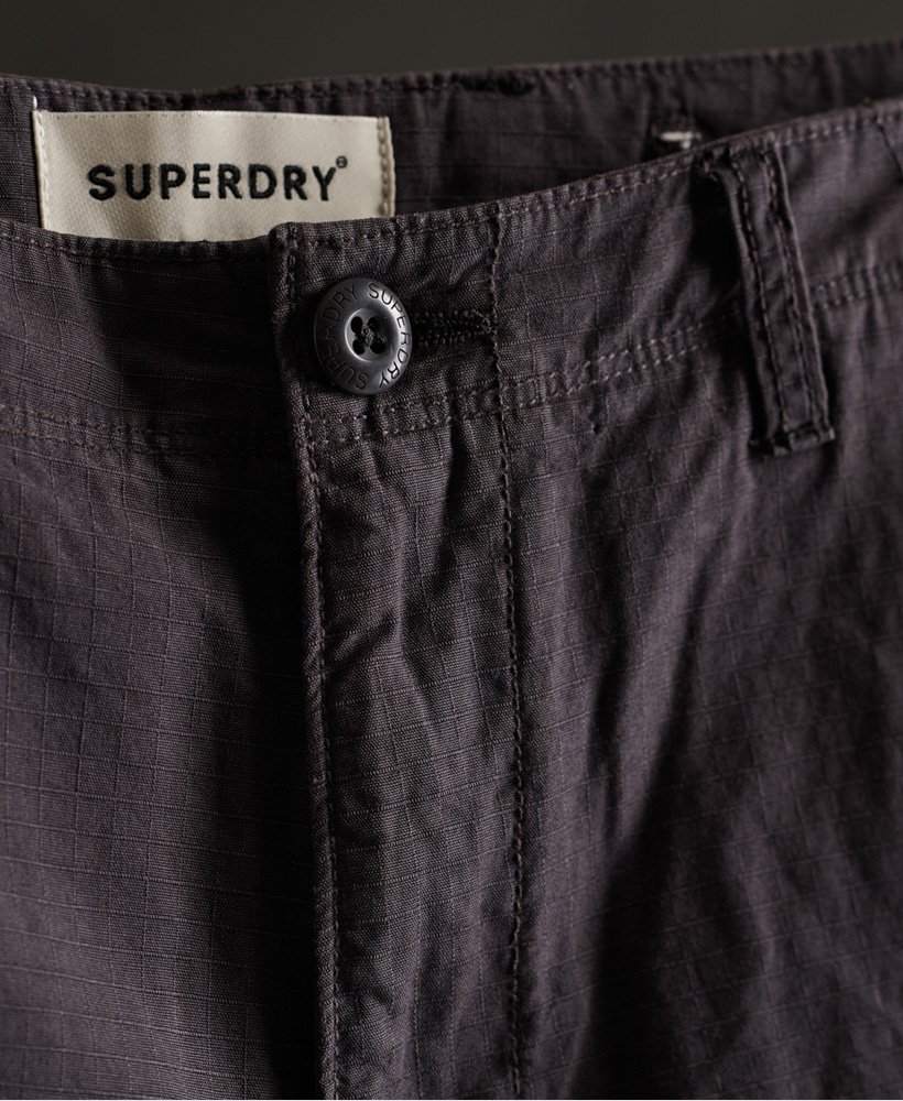 Womens - Ripstop Cargo Pants in Black | Superdry
