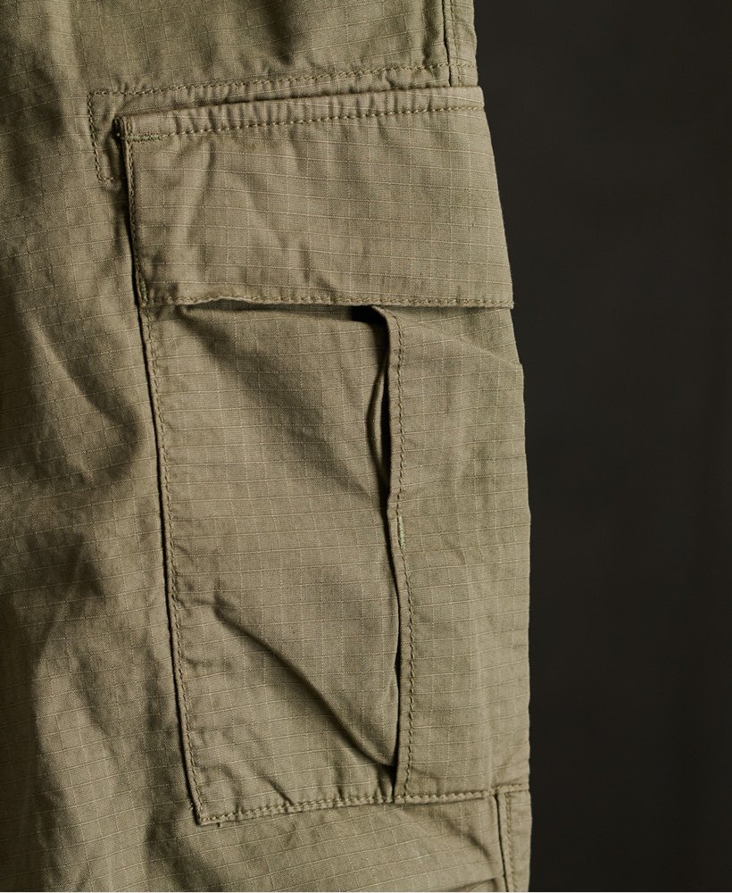 Womens - Ripstop Cargo Pants in Washed Khaki | Superdry