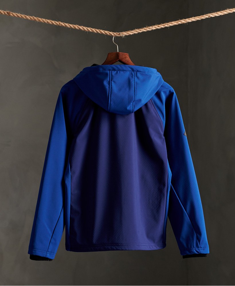 hooded softshell jacket superdry